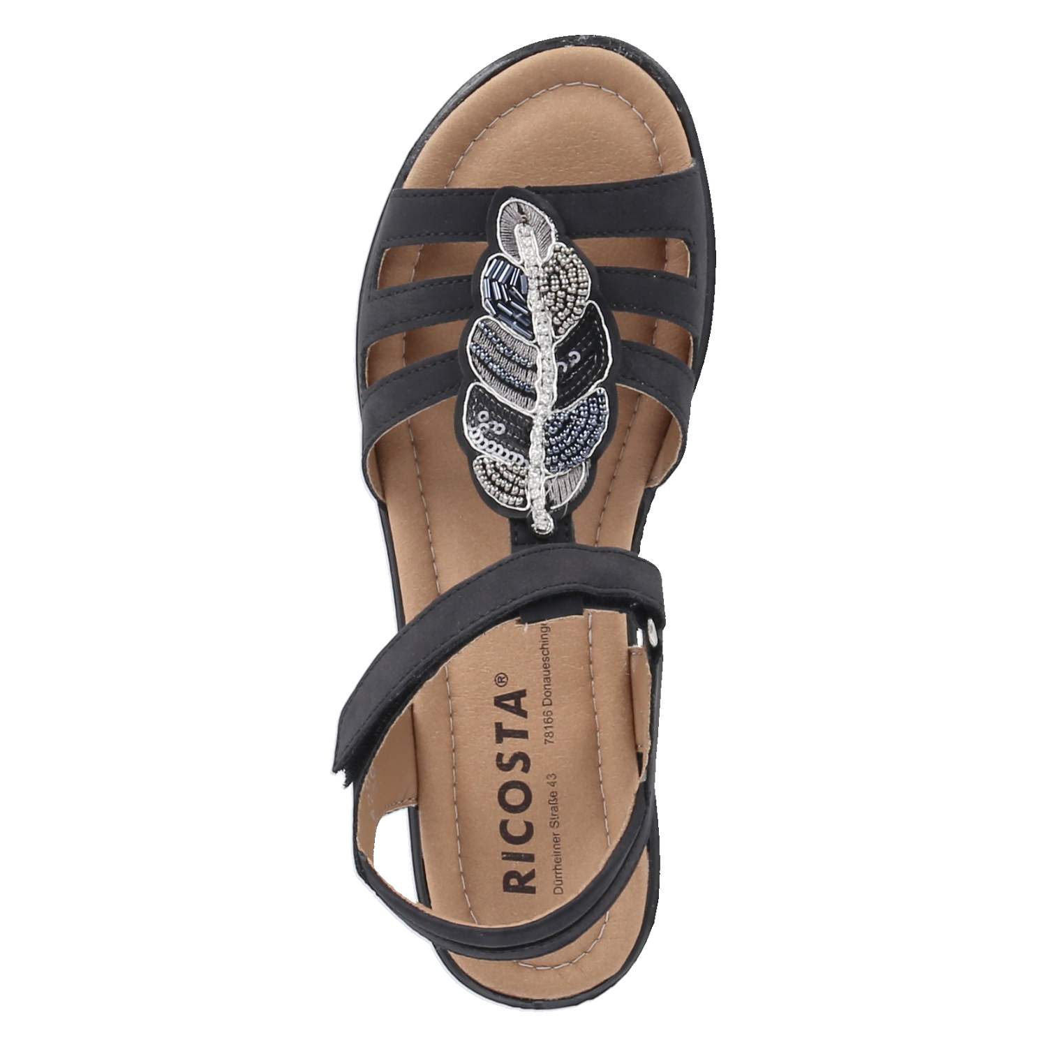 Sandalen AMELIE  Schwarz