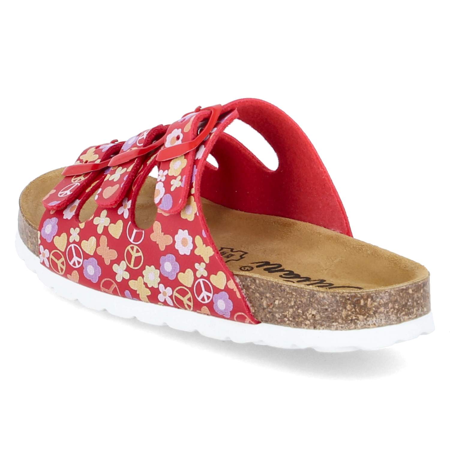 Pantoletten  Rot