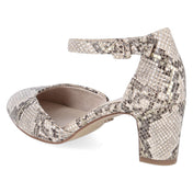 Riemchenpumps  Beige
