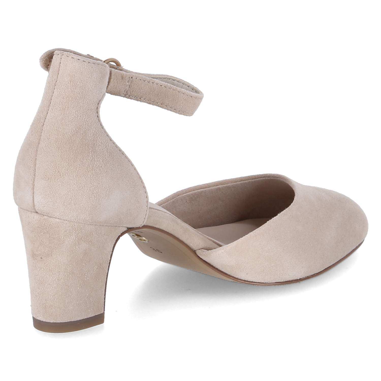 Riemchenpumps  Beige