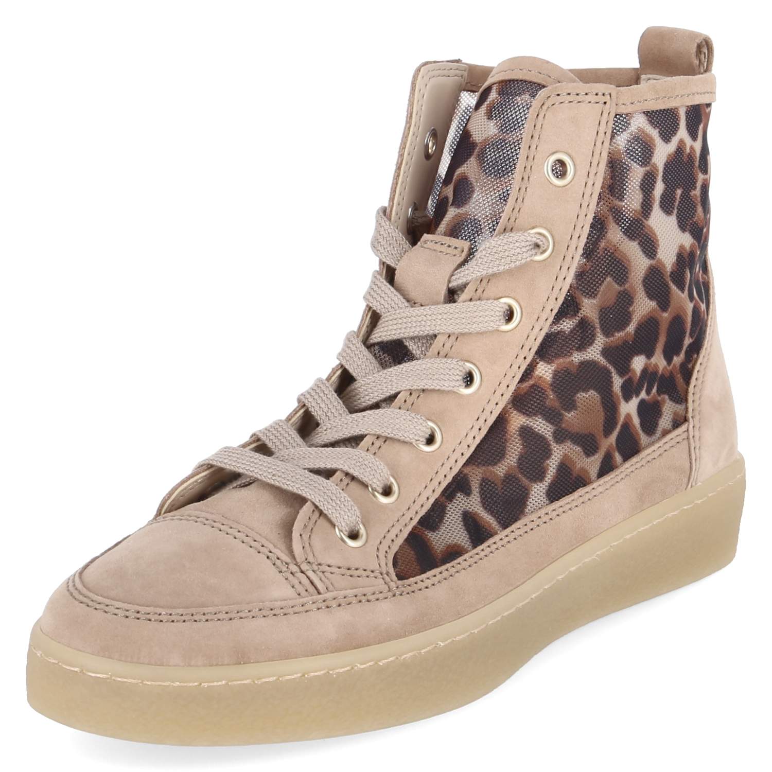 High Sneaker  Beige