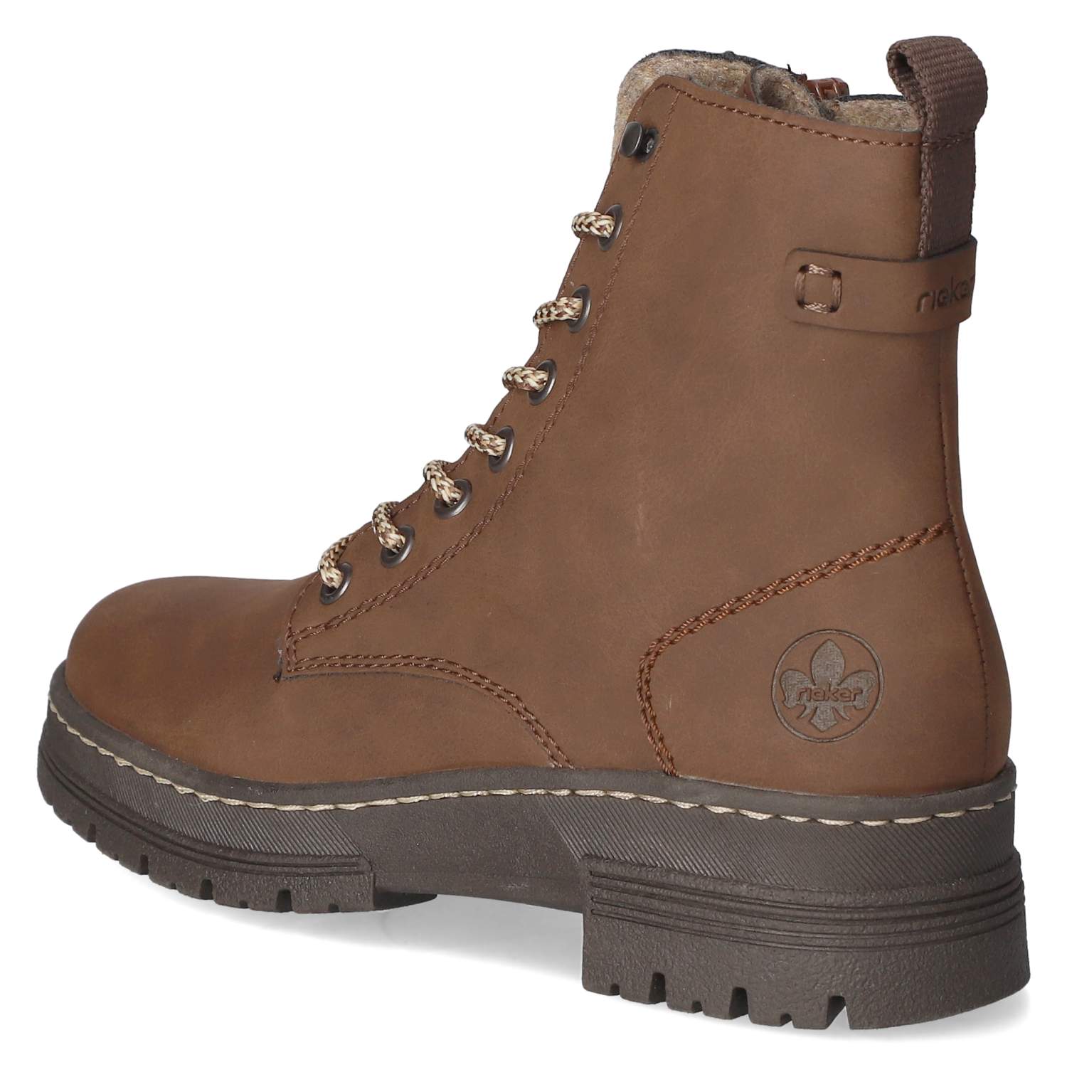 Schnürboots  Braun