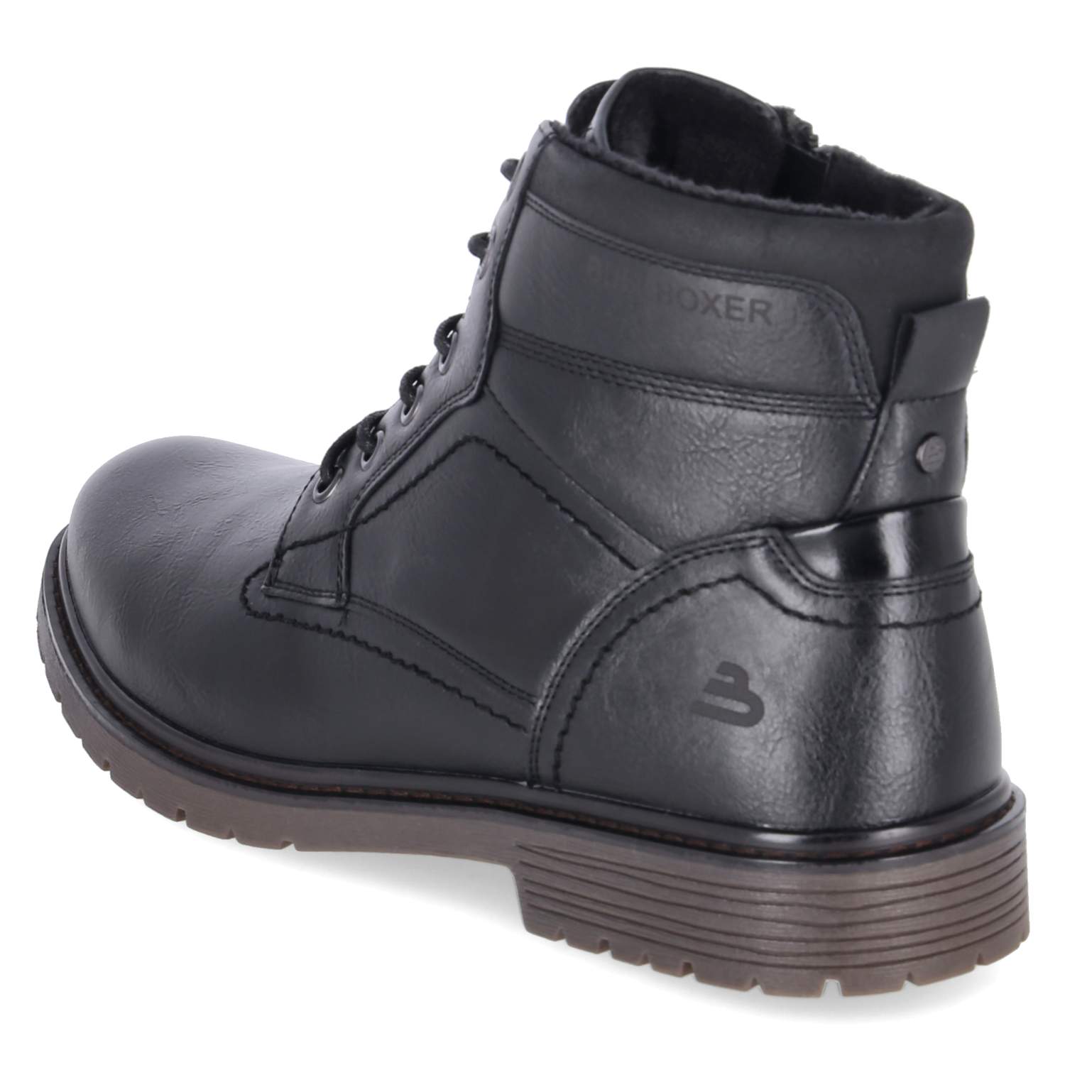 Schnürboots  Schwarz