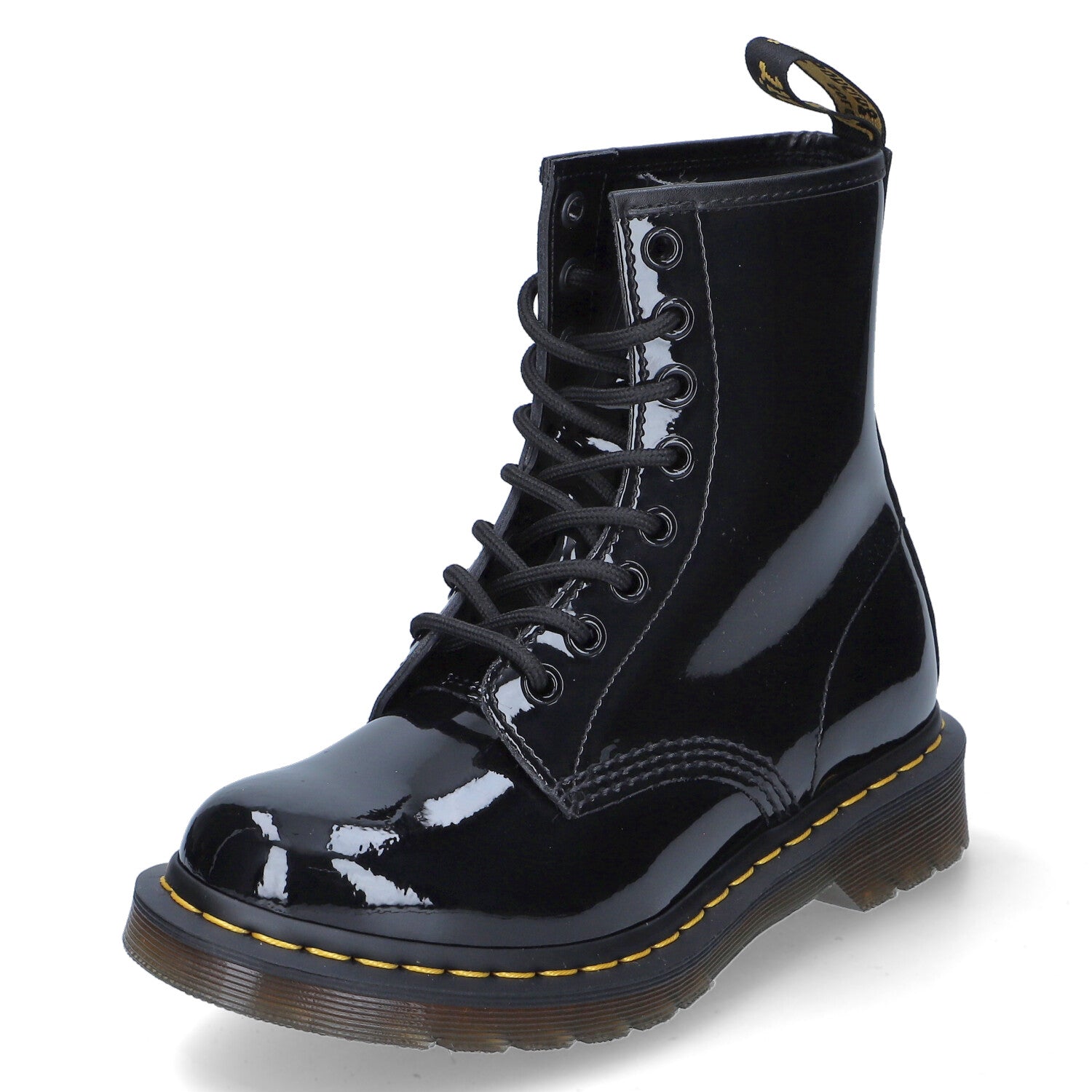 Schnürstiefeletten 1460 W  Schwarz