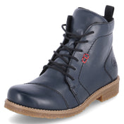 Schnürstiefeletten  Blau
