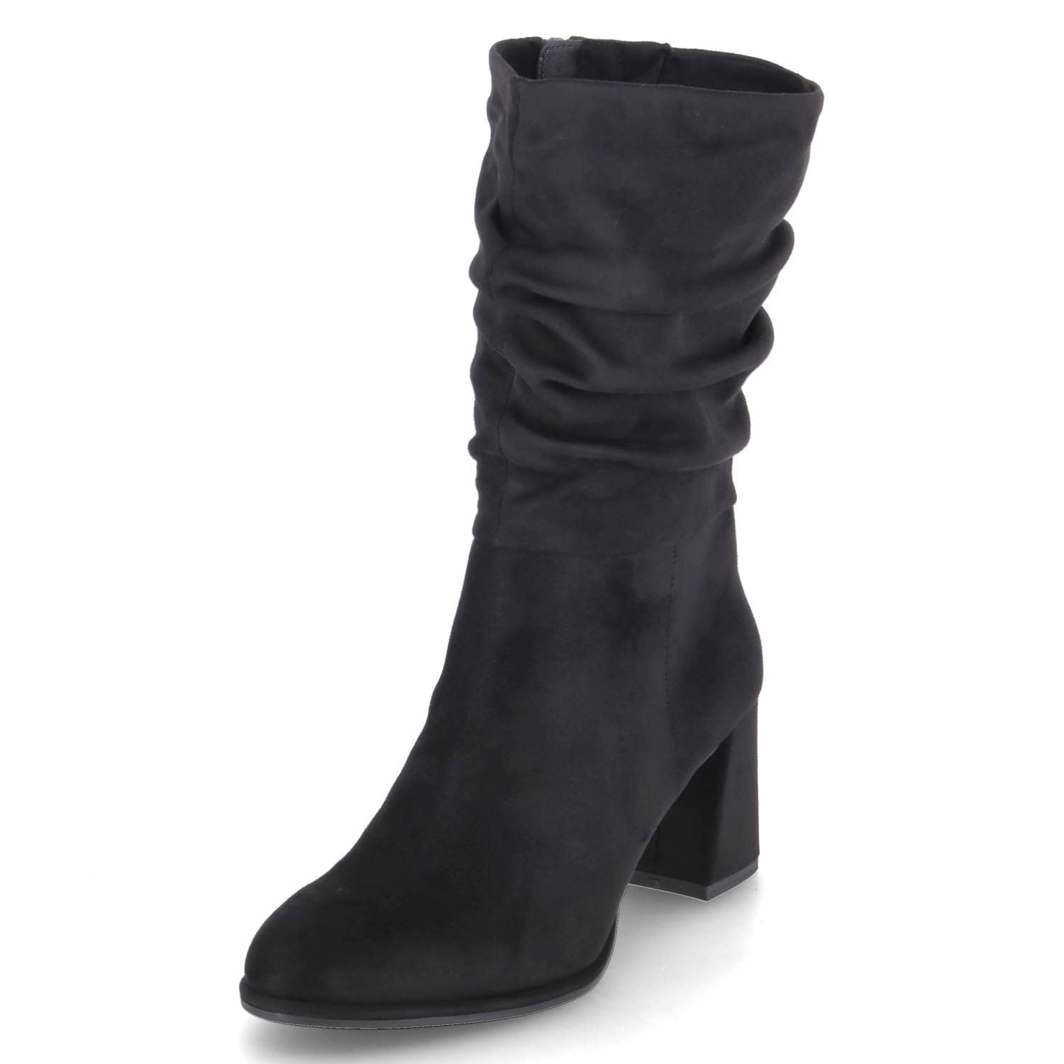 Slouchy Boots  Schwarz