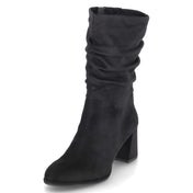 Slouchy Boots  Schwarz