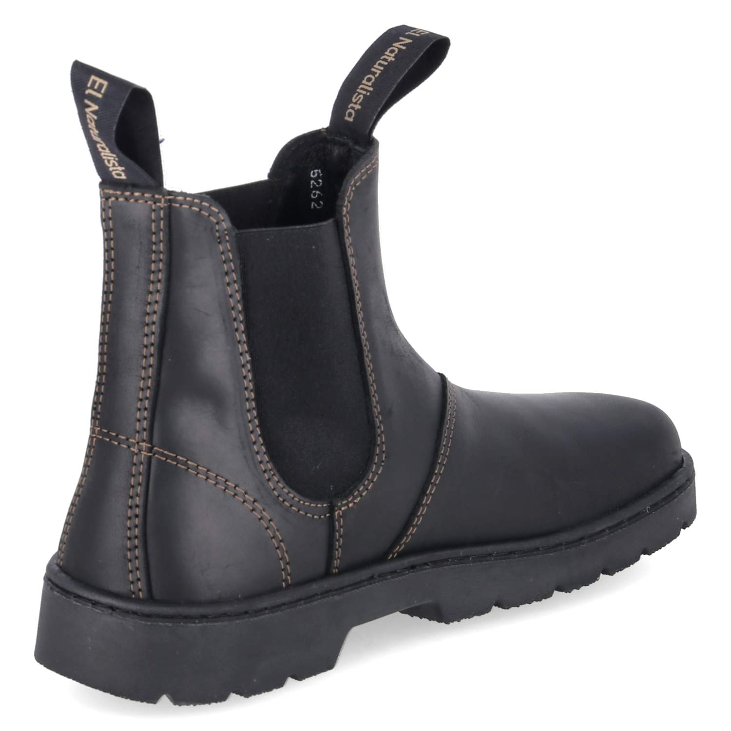 Barfuß-Chelsea Boots NOMADA Schwarz