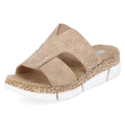 Pantoletten  Beige