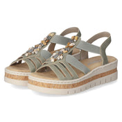 Sandalen  Grün