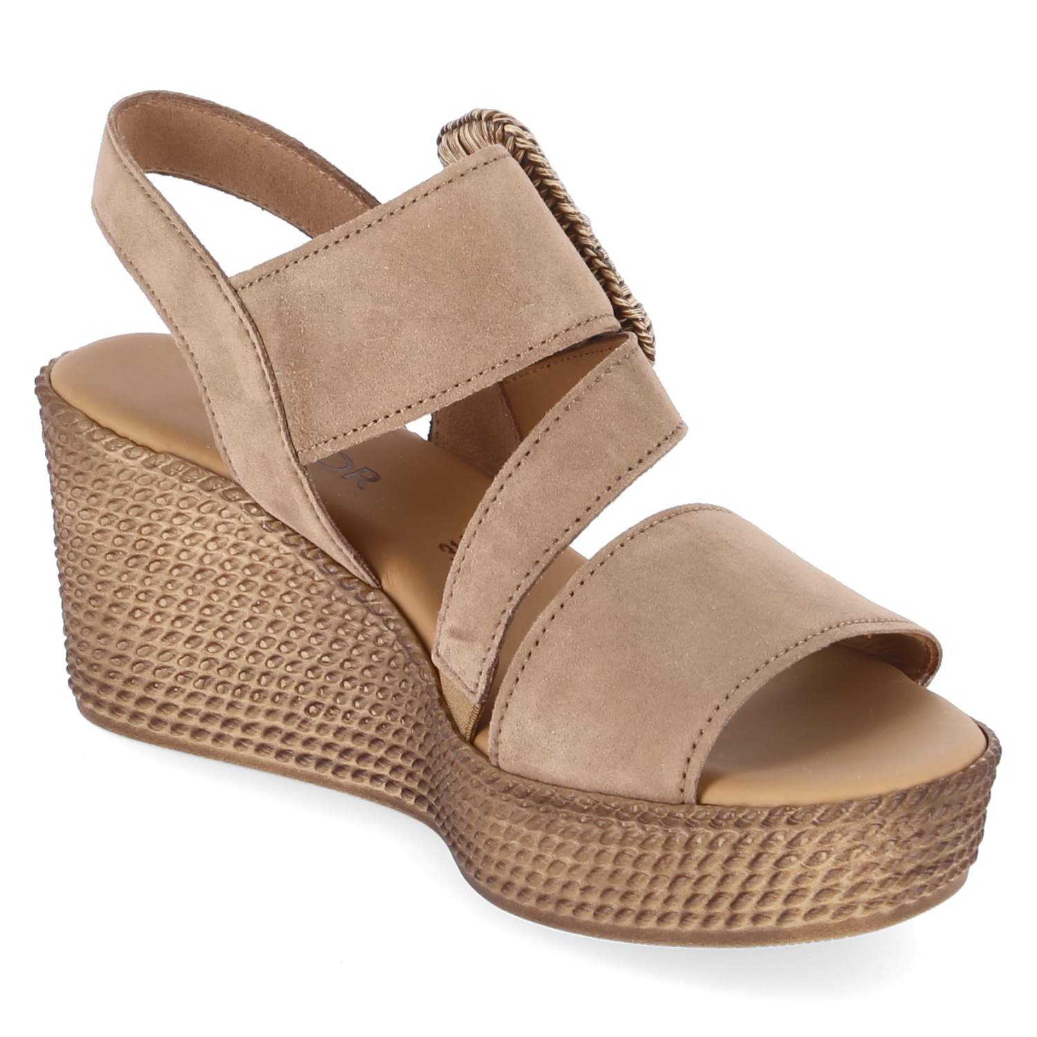 Espadrille-Sandaletten  Braun
