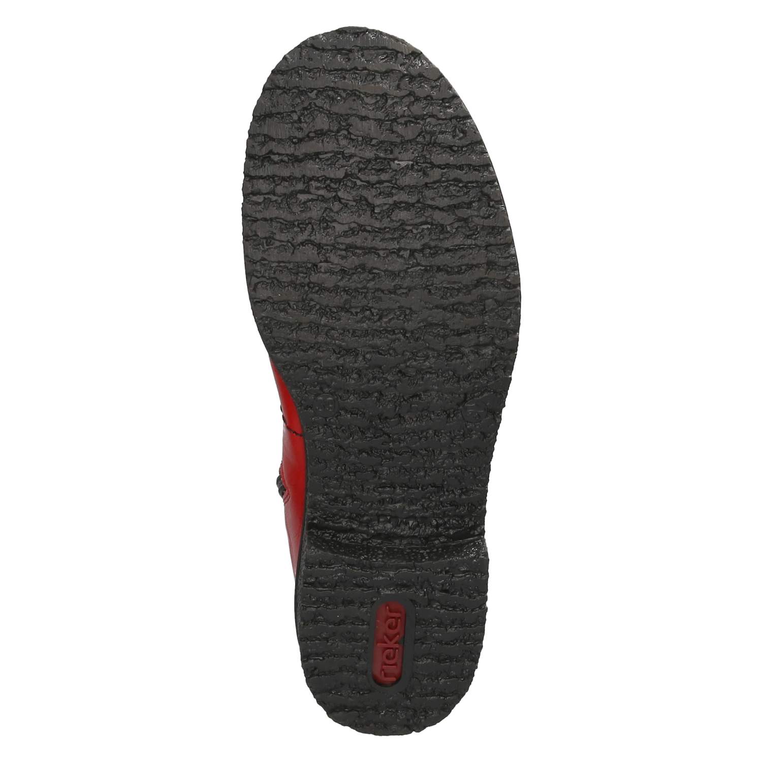 Schnürstiefeletten  Rot