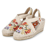 Espadrille-Sandaletten MONTJOI  Beige