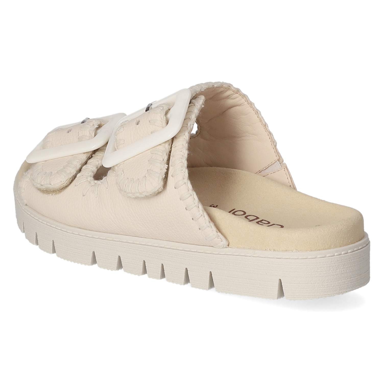 Pantoletten  Beige