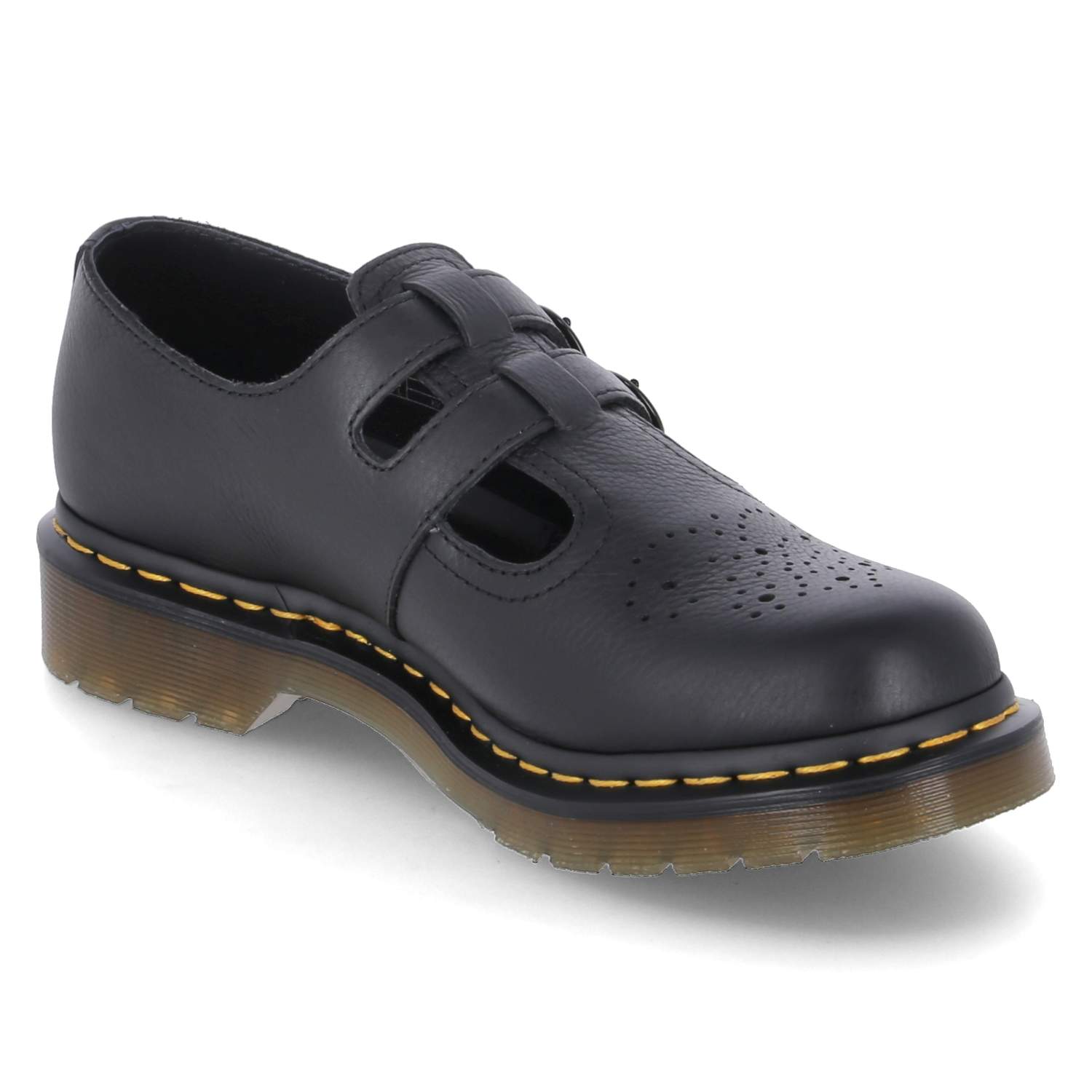 Halbschuhe MARY JANE 8065  Schwarz