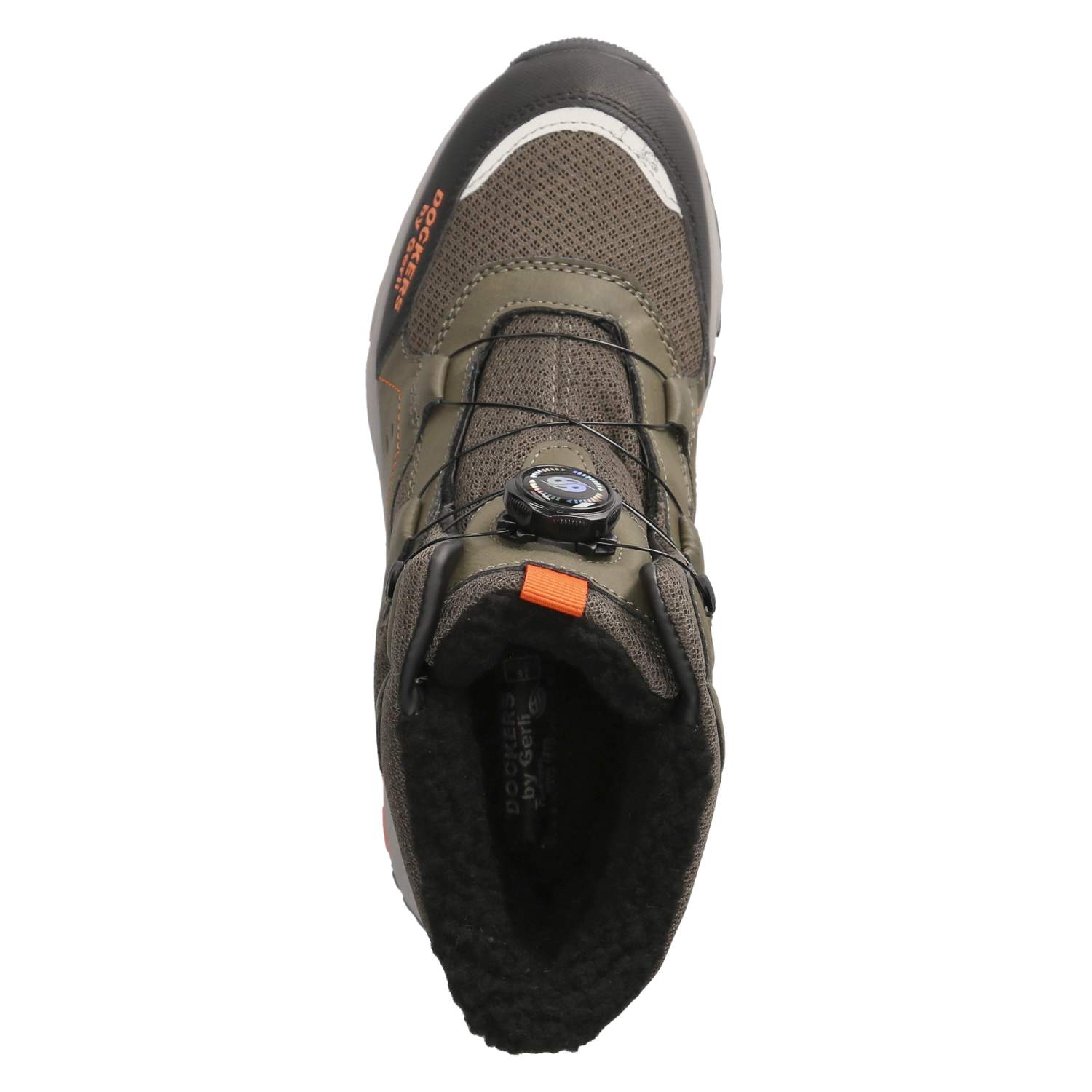 Schnürstiefeletten  Grün