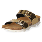 Pantoletten  Gold