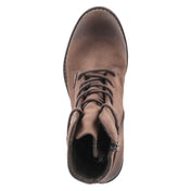 Schnürstiefeletten  Braun