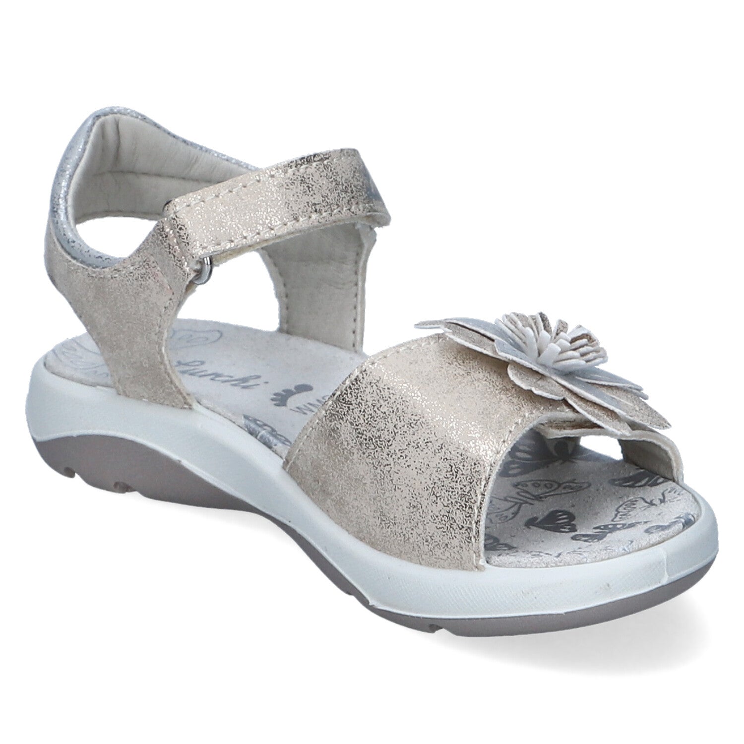 Sandalen FLORA  Gold