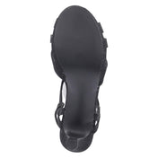 Glam-Sandaletten  Schwarz