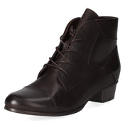 Schnürstiefeletten  Braun