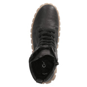 Schnürstiefeletten  Schwarz