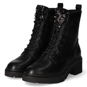 Schnürstiefeletten  Schwarz