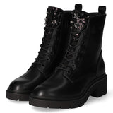 Schnürstiefeletten  Schwarz