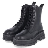 Schnürboots  Schwarz