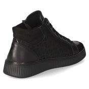 Schnürstiefeletten  Schwarz
