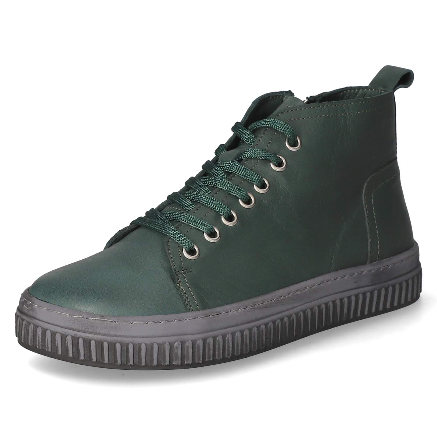 Schnürstiefeletten Grün