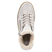 Schnürstiefeletten  Beige