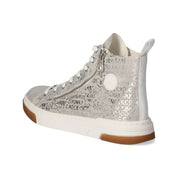 High Sneaker Silber