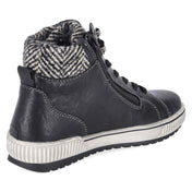 Schnürstiefeletten  Schwarz