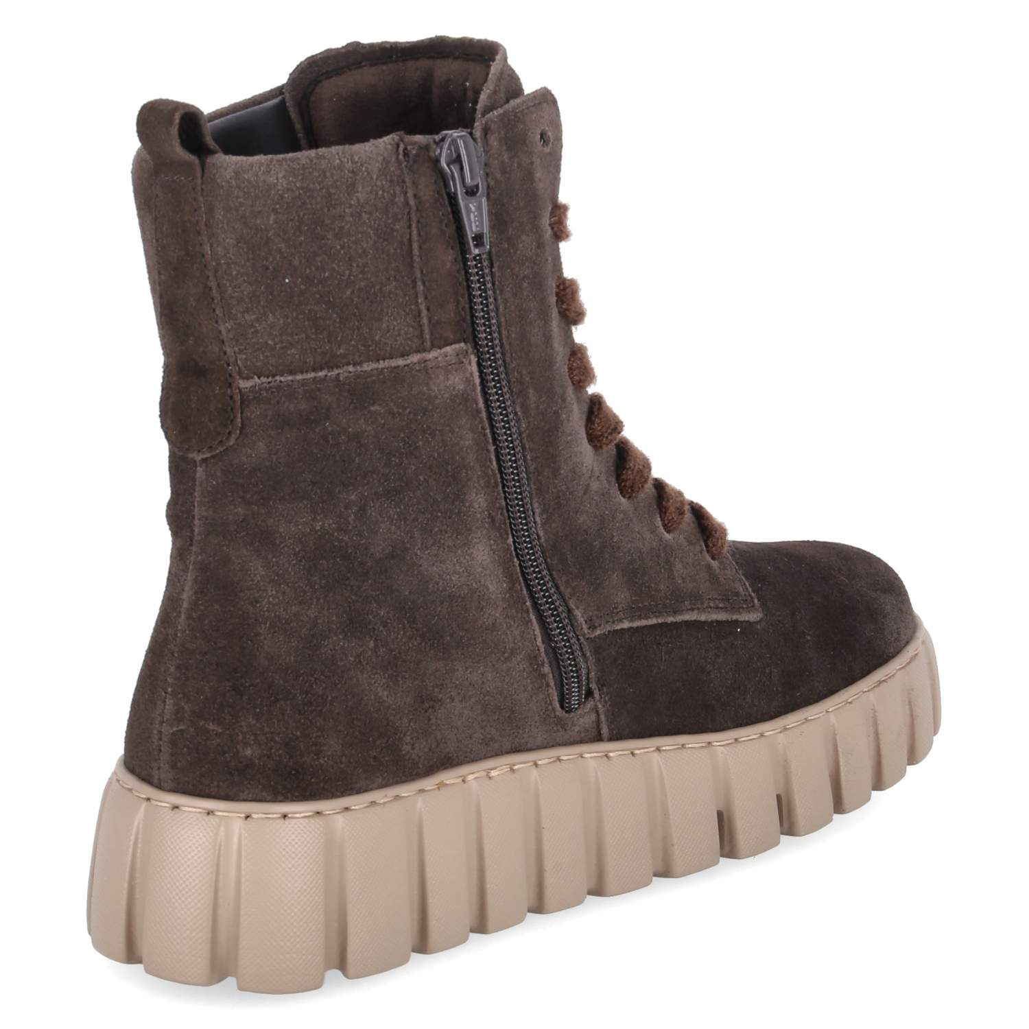 Schnürboots  Braun