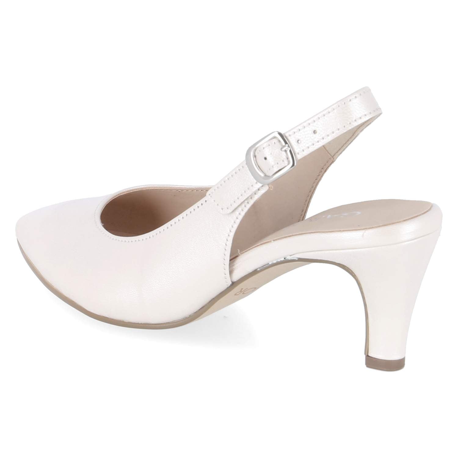 Slingpumps  Weiß