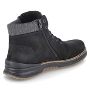 Schnürstiefeletten  Schwarz