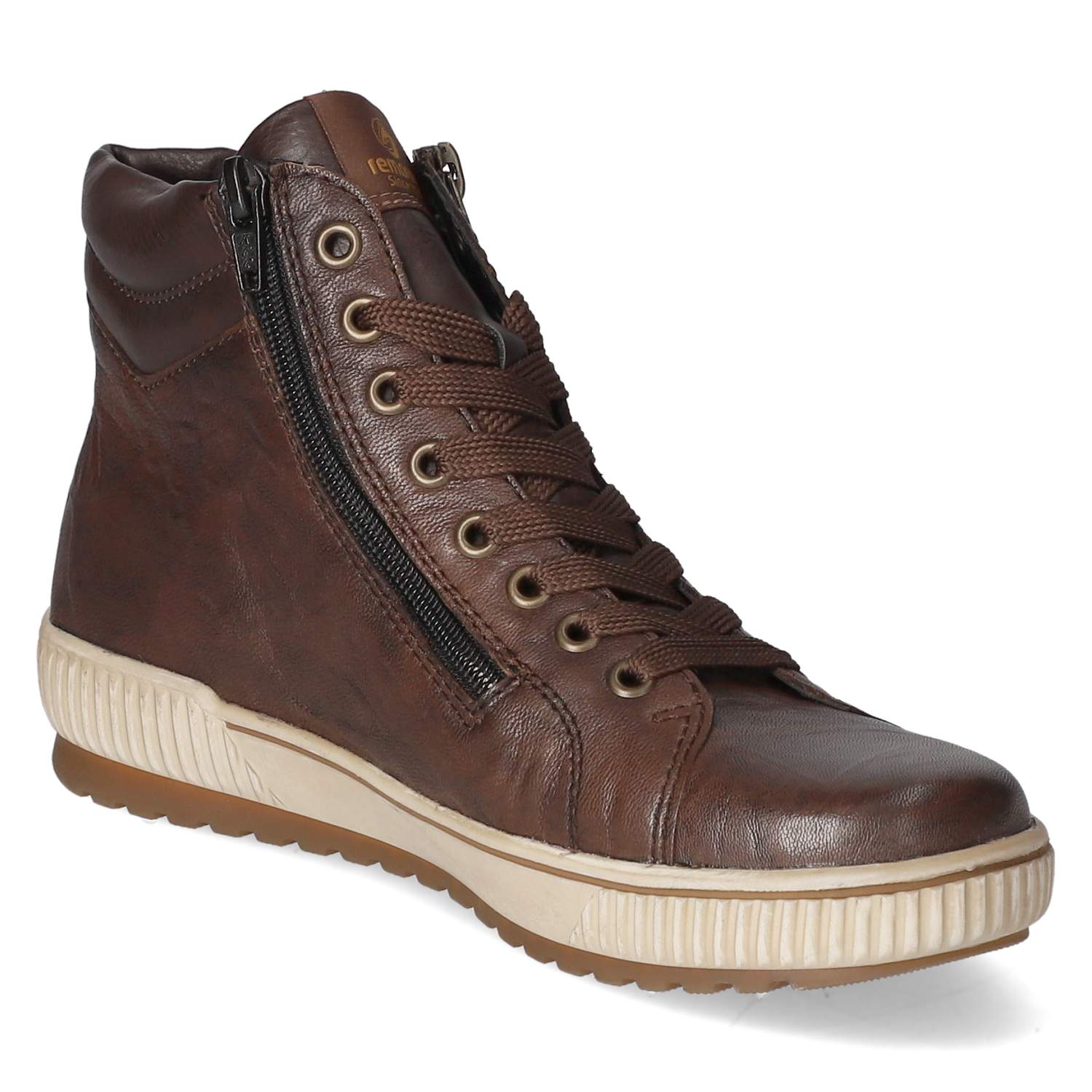 Schnürboots  Braun