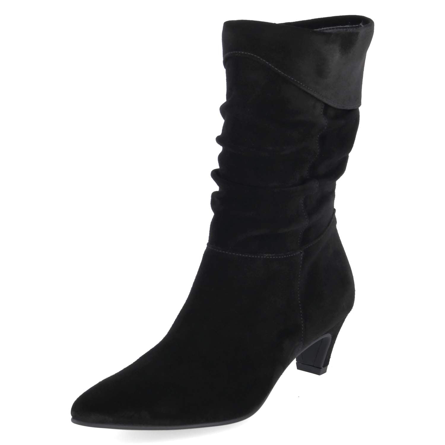 Slouchy Boot Stiefeletten  Schwarz