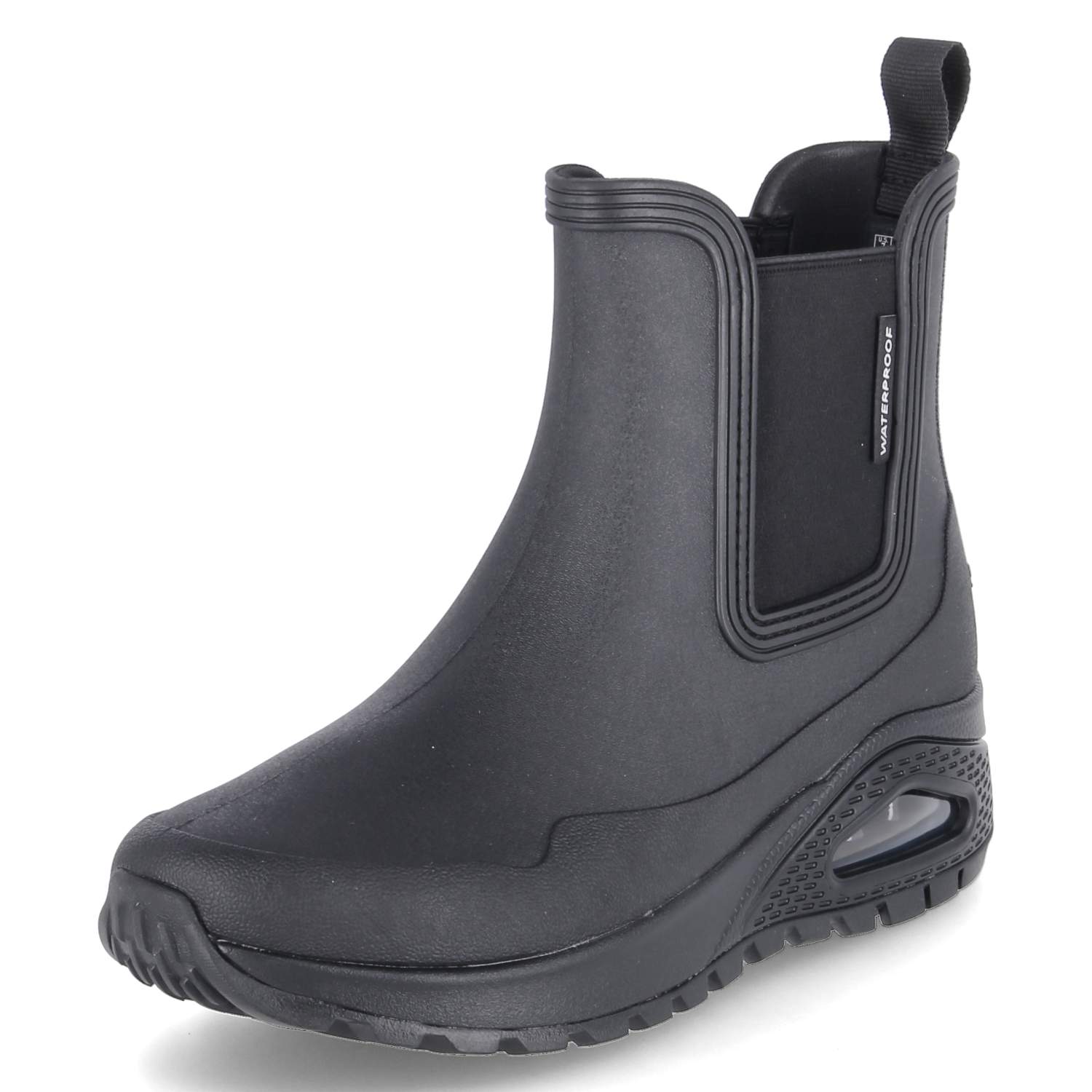Gummistiefeletten UNO RUGGED  Schwarz