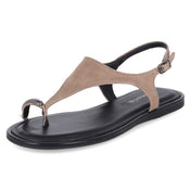 Zehentrenner-Sandalen  Braun