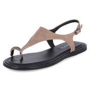 Zehentrenner-Sandalen  Braun