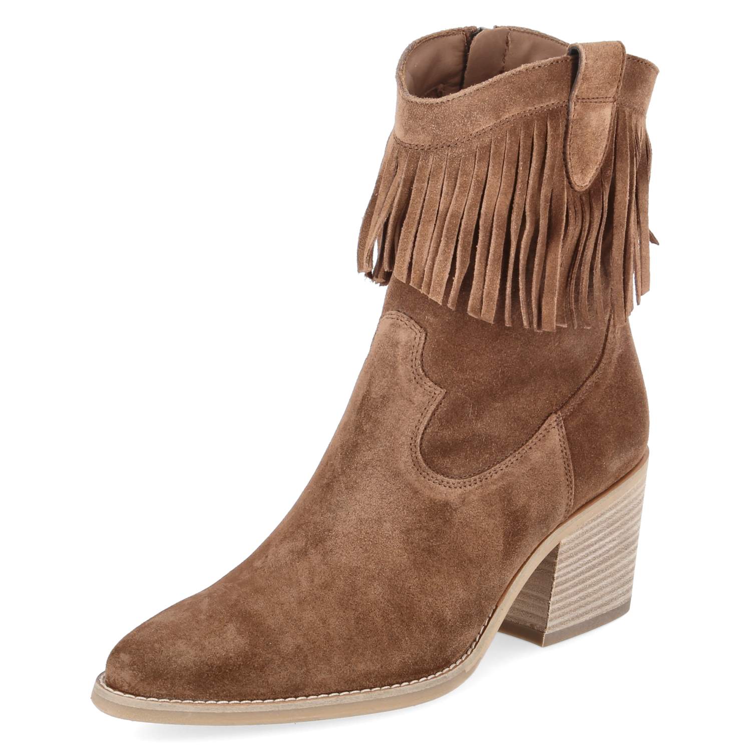 Westernstiefeletten  Braun