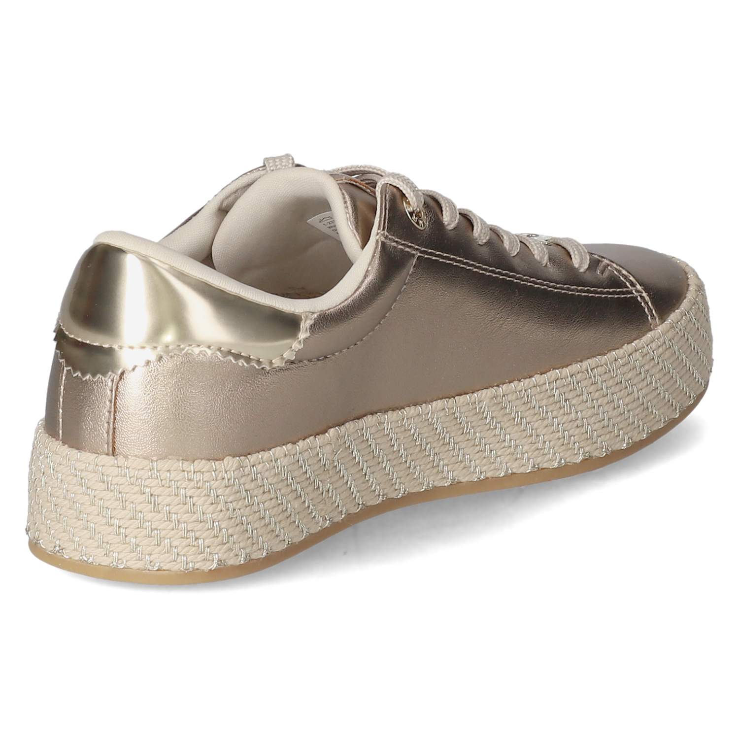 Espadrille-Sneaker  Gold