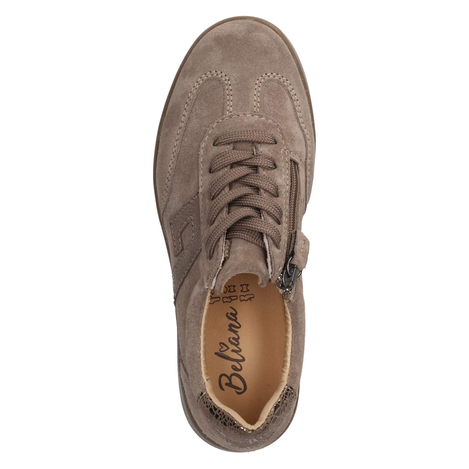 Low Sneaker VIOLET  Grau