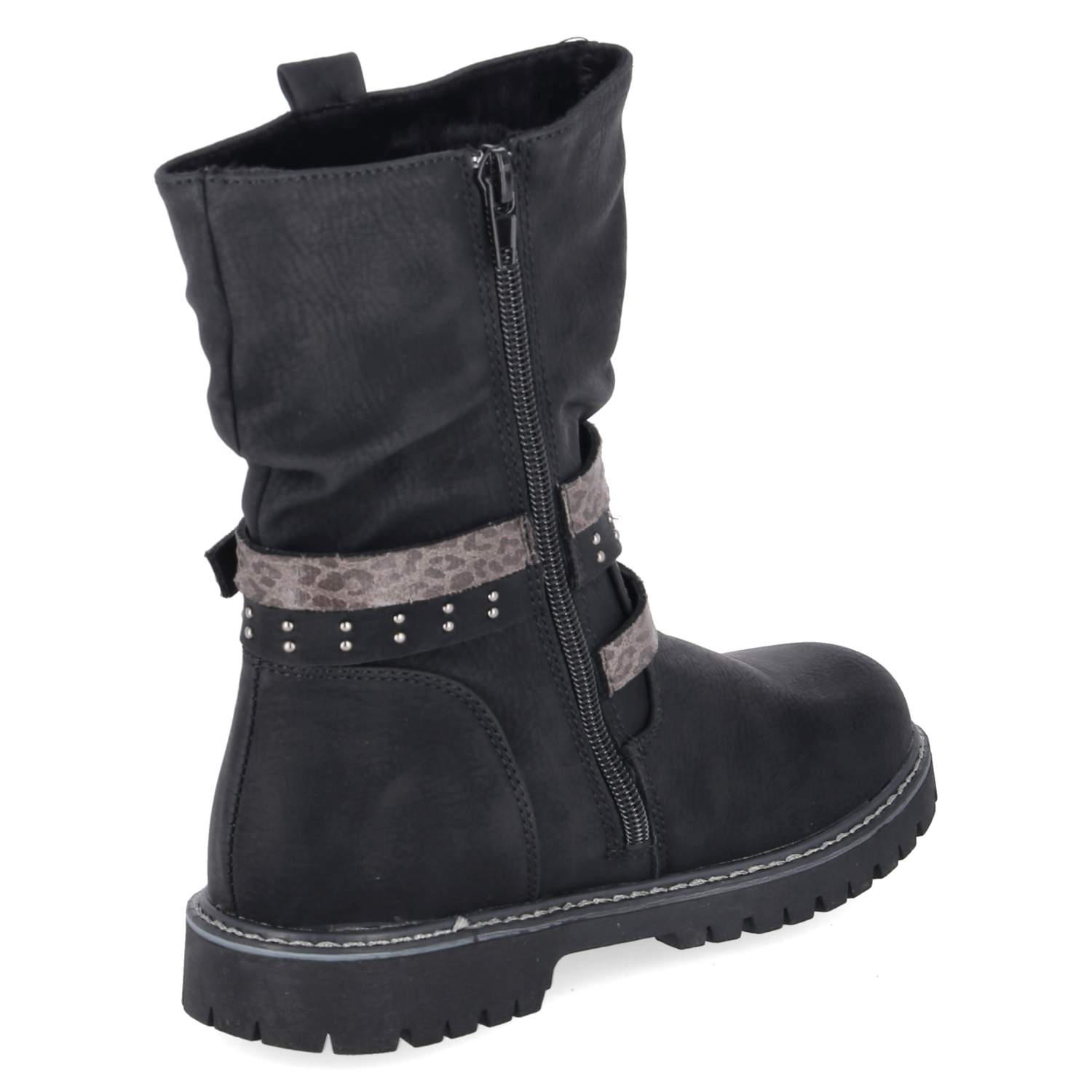 Winterstiefelette  Schwarz