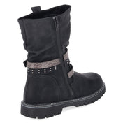 Winterstiefelette  Schwarz