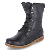 Schnürstiefeletten  Schwarz