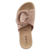 Pantoletten  Beige