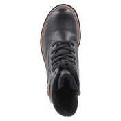 Schnürboots  Schwarz